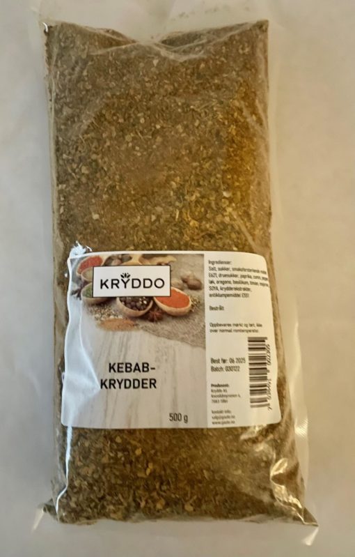 Kebab krydder 500 gram