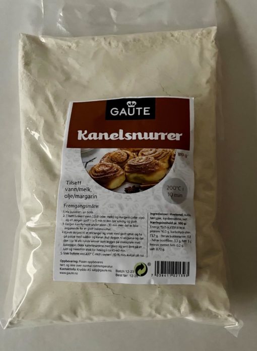 Kanelsnurrer 4 poser