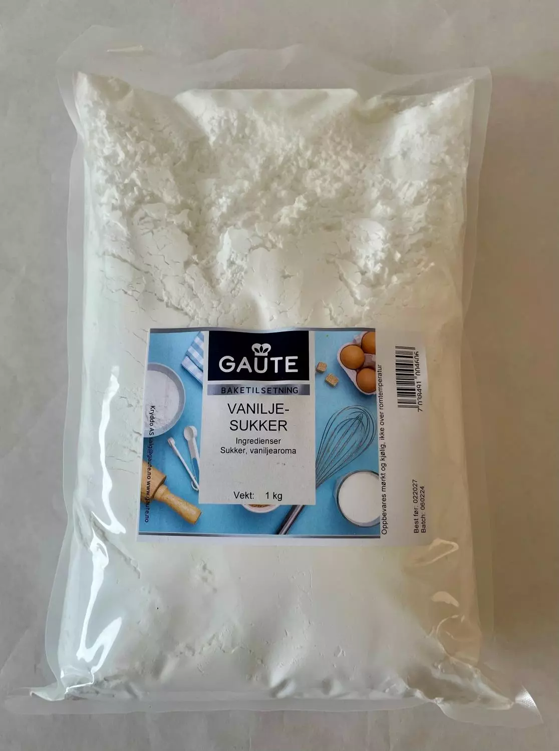 Vaniljesukker 1 kilo