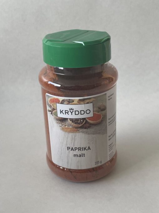 Paprika edelsøt malt 225 gram i boks