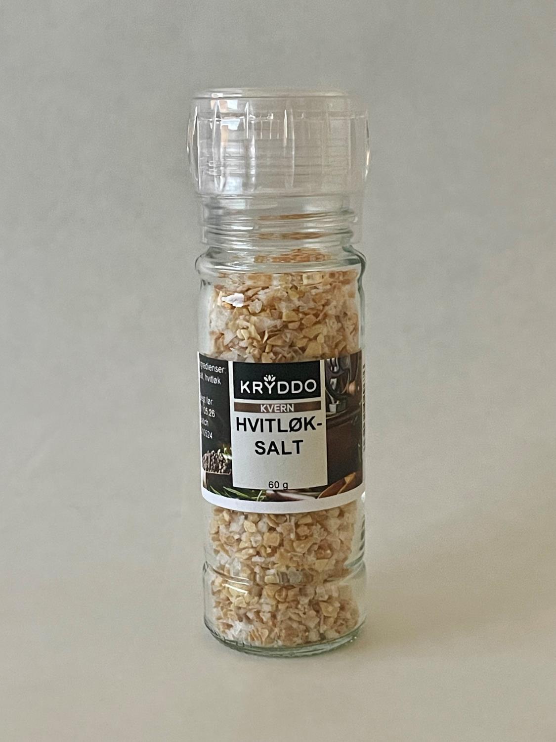 Kvern Hvitløksalt 60 gram