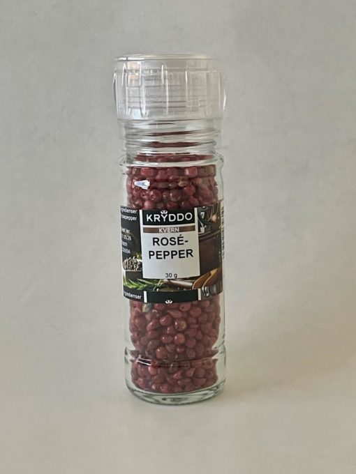 Kvern Rosepepper hel 30 gram