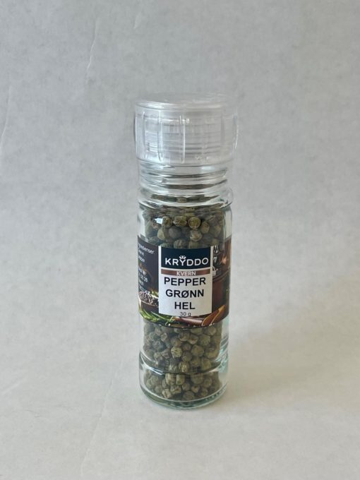 Kvern Pepper Grønn Hel 30 gram