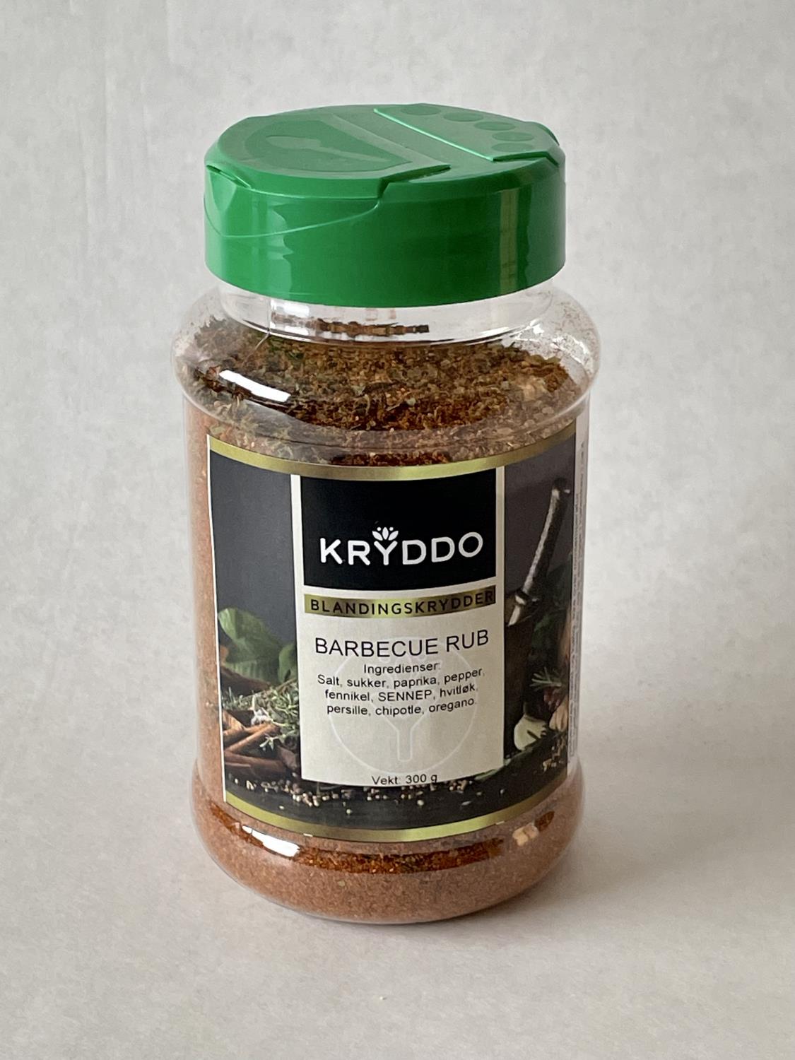 Barbecue Rub 300 gram i boks