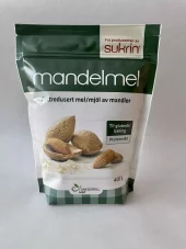 Sukrin Mandelmel, fettredusert 400 g