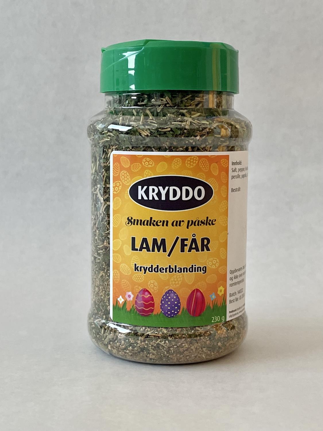 PÅSKE Lam/Får krydderblanding 230 gram
