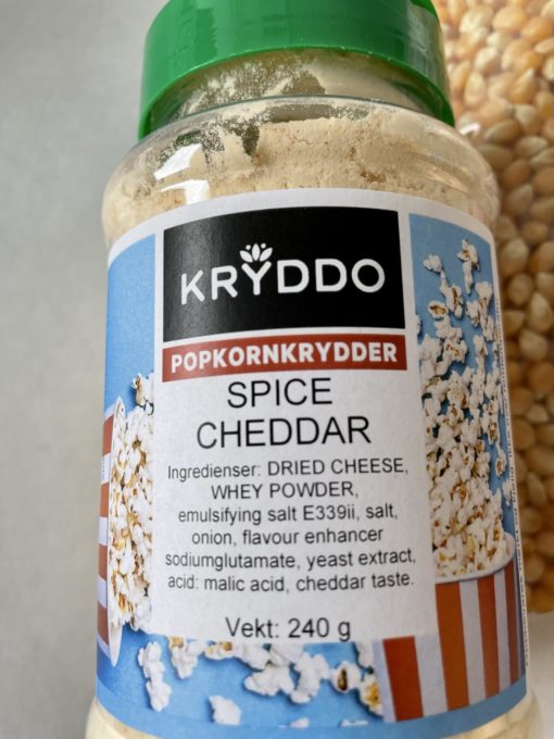 Popcornkrydder Cheddar 200 gram