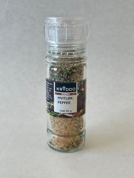 Kvern Hvitløkpepper 60 gram