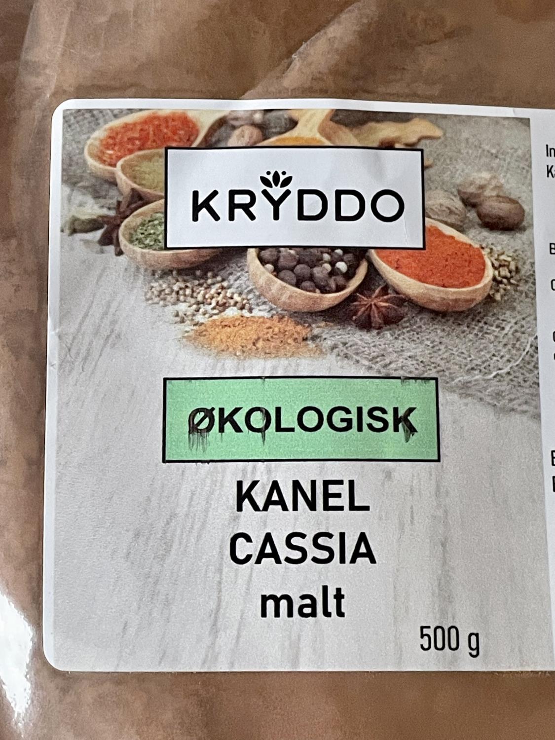 Økologisk Cassia Kanel malt 500 gram