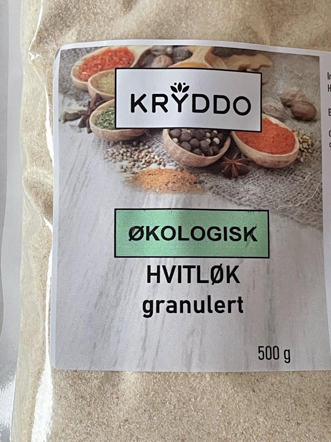 Økologisk Hvitløk granulert 500 gram