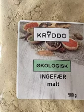 Økologisk Ingefær malt 500 gram