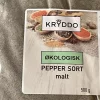 Økologisk Pepper sort malt 500 gram