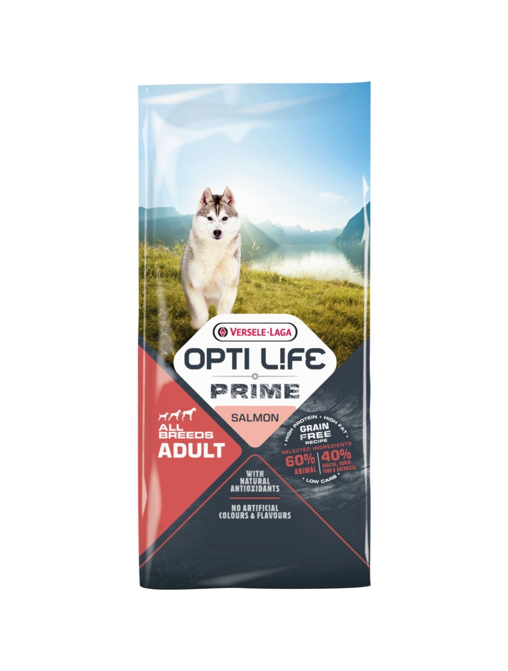 OptiLife Prime Adult Laks 12,5 kg