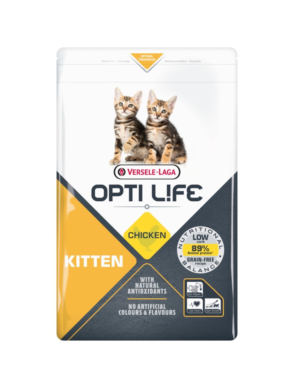 OptiLife Kitten Kylling 2,5 kg