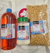 Popcorn med Smøraromakrydder og Popcornolje