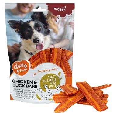Meat! Chicken & Duck Bars 100 g