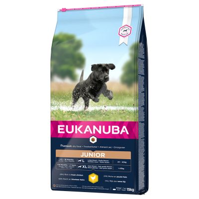 Eukanuba Junior L/XL Kylling 12 kg