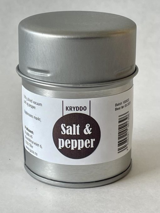 Salt & Pepper 100g i alu-boks