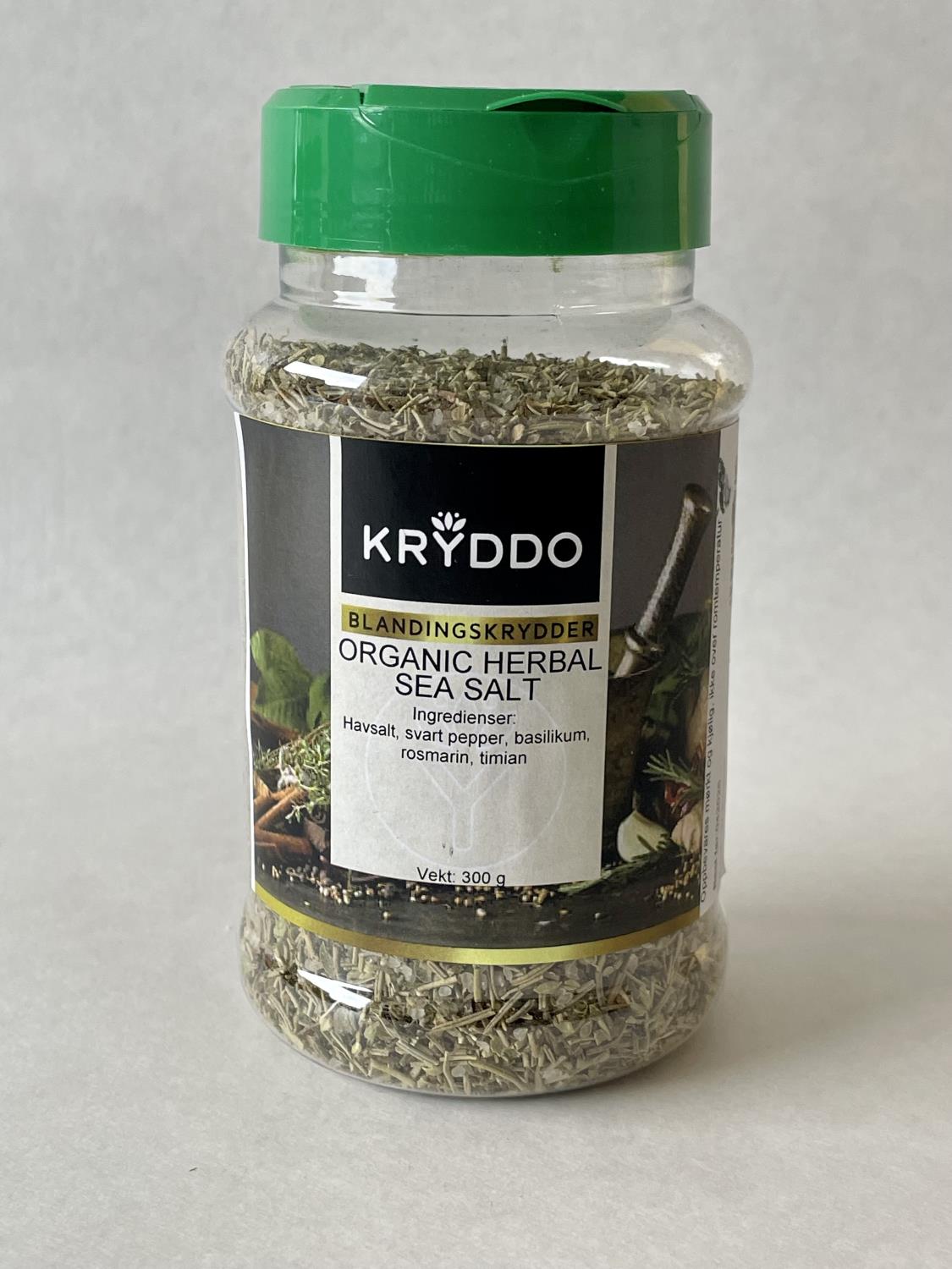 Organic Herbal Sea Salt boks 300 g