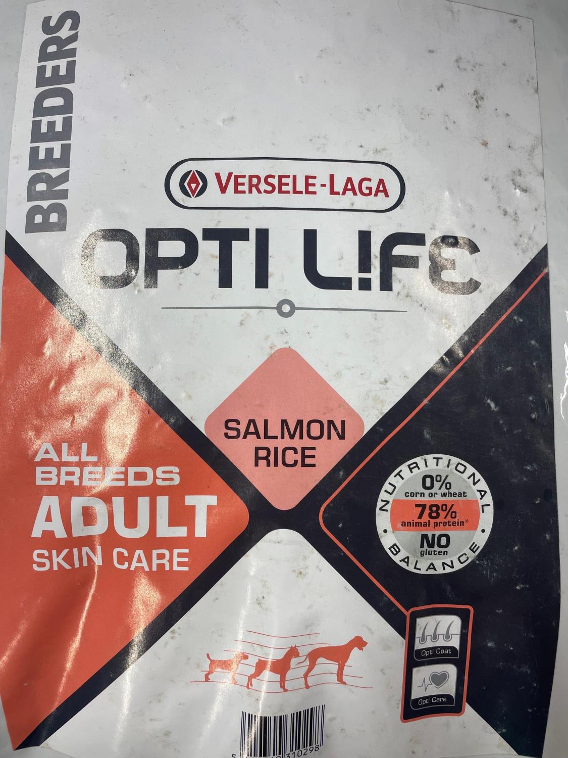 OptiLife All Breeds Adult Skin Care 20 kg