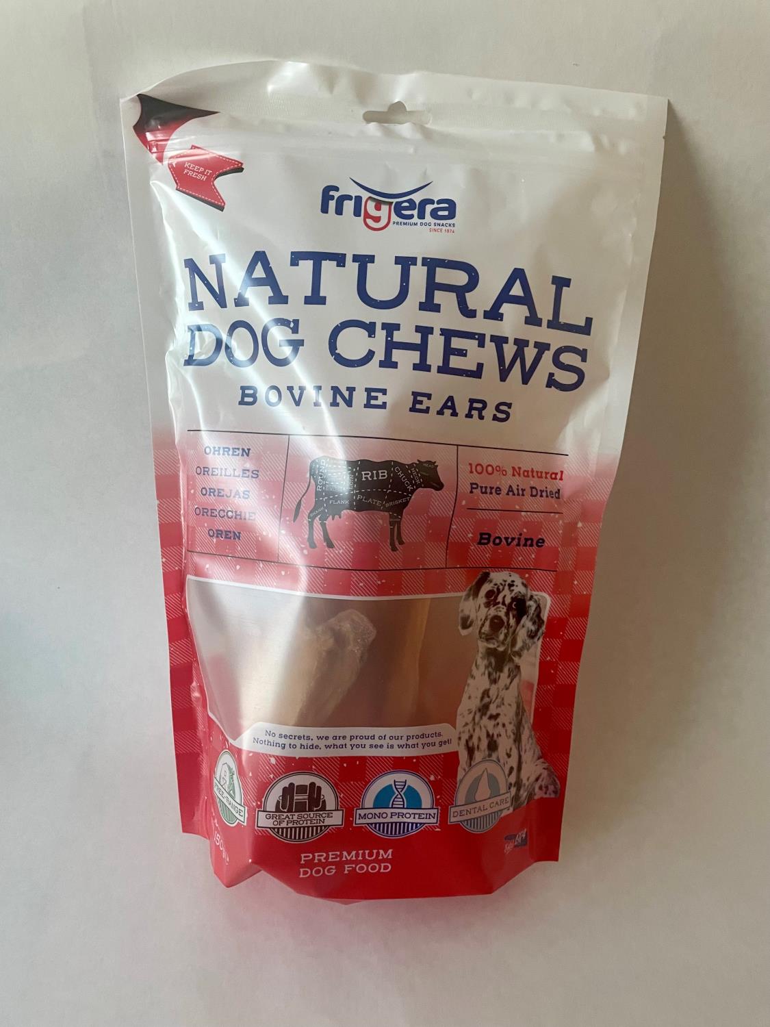 Natural Dog Chews Okseører 250 g