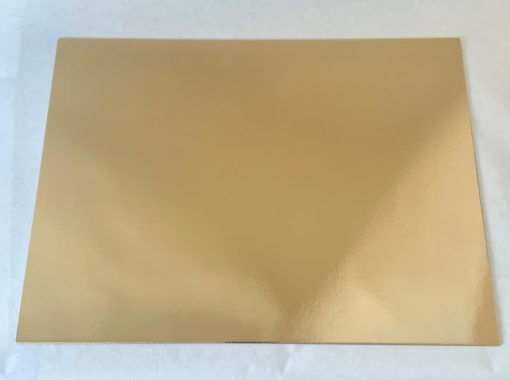 Gull/Sølv Kakebrett 46x35 50stk