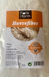 Havrefiber Glutenfri 500 gram