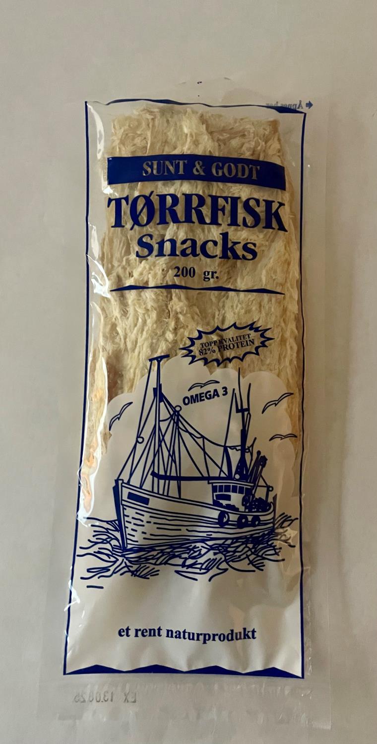 Tørrfisk Snacks 200g