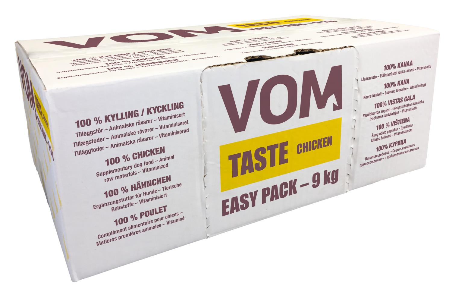 VOM Easy Pack Taste Kylling Tilleggsfôr 9 kg