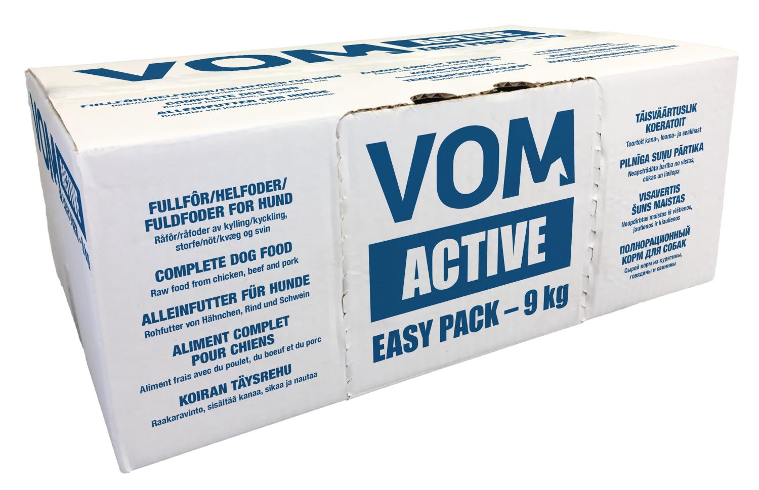 VOM Easy Pack Active Fullfôr Original 9 kg nr. 33