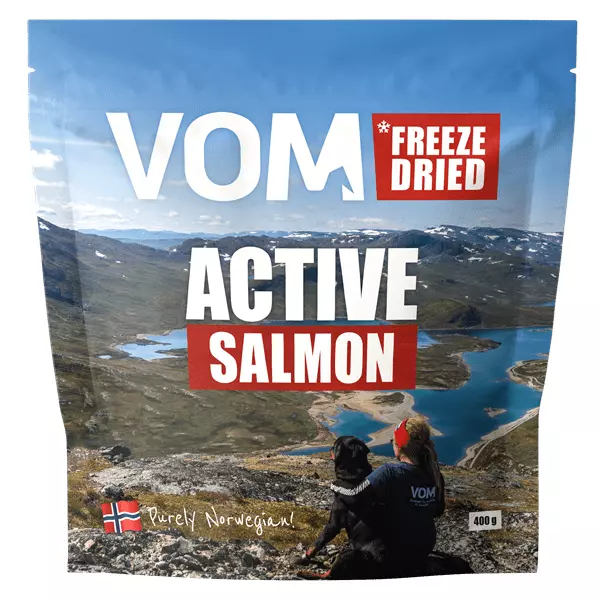 Freeze Dried Active Salmon 400g