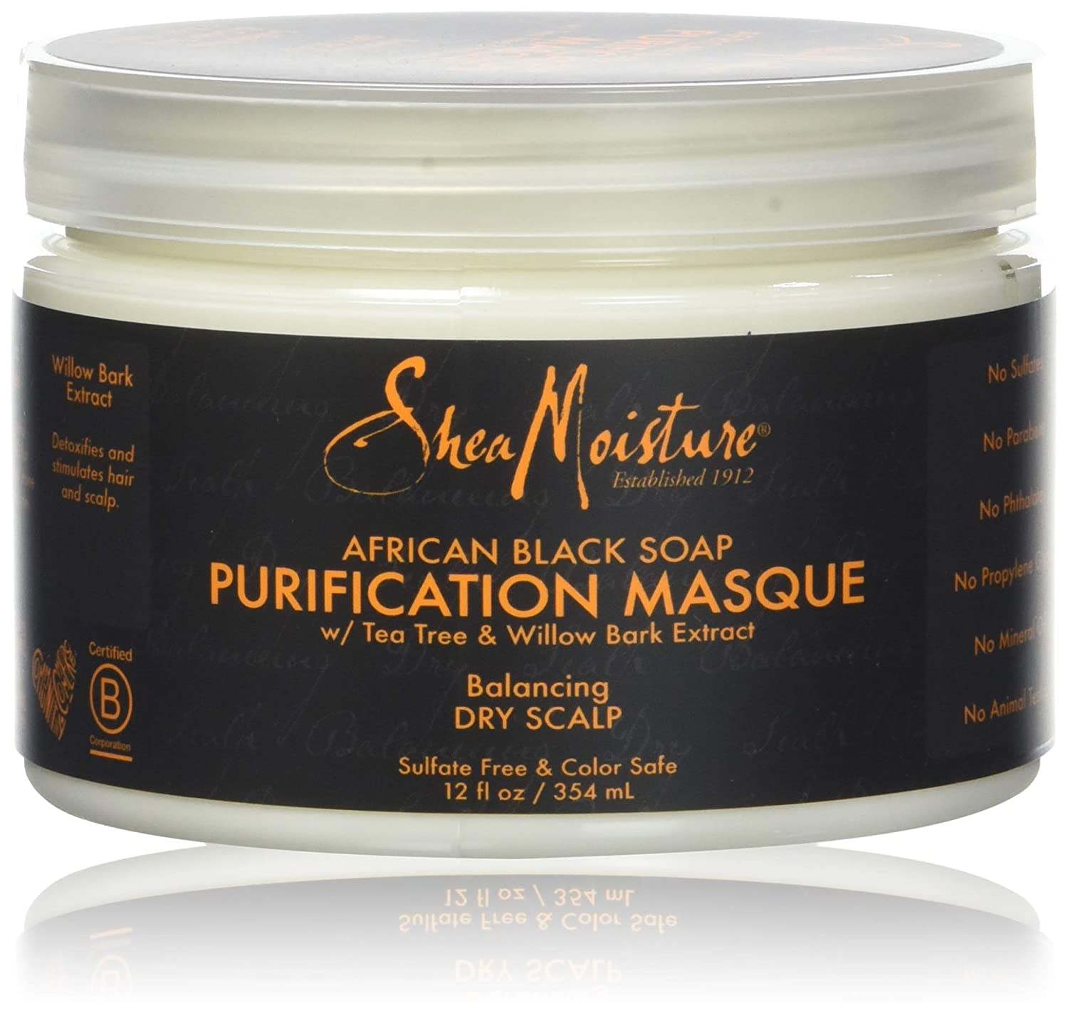 Shea Moisture Black Soap Purification Masque 340g