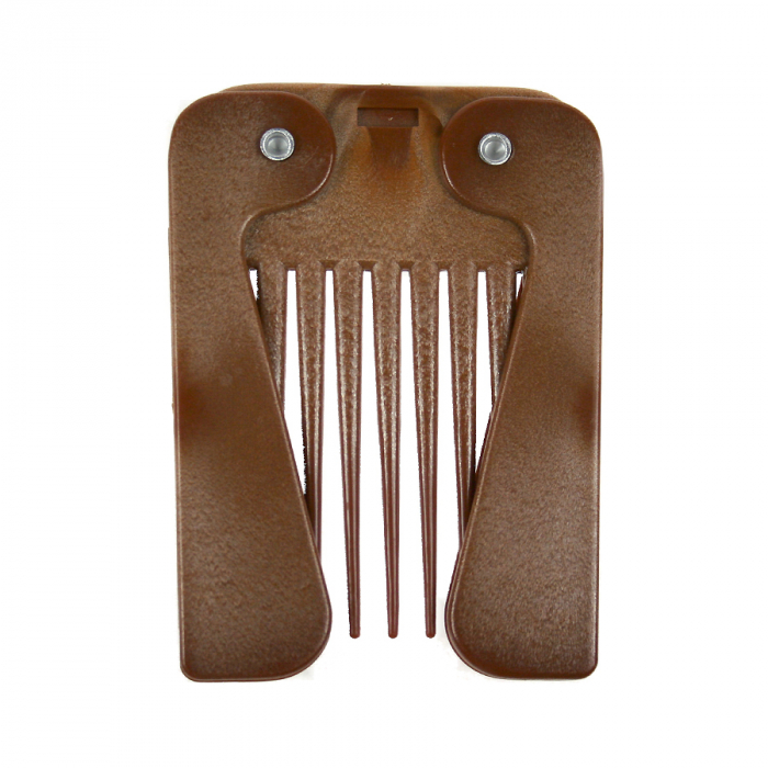COMBS AFRO WOODEN EFFECT FOLDING 236