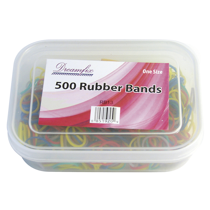 Dream Fix Rubber Band 500 Assorted Jar Rb13