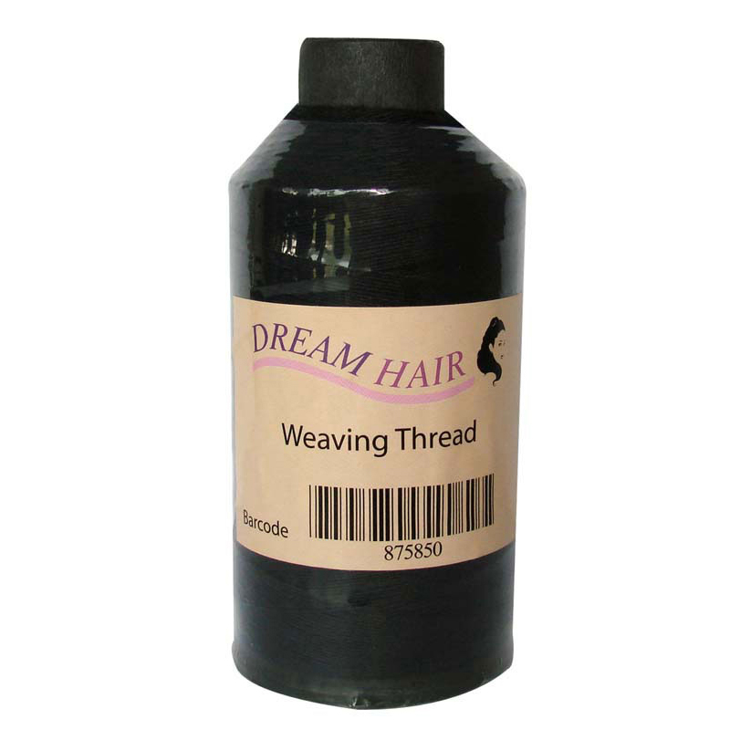 Dream Hair Weaving Thread, 12.5cm, Non Elastic, Black