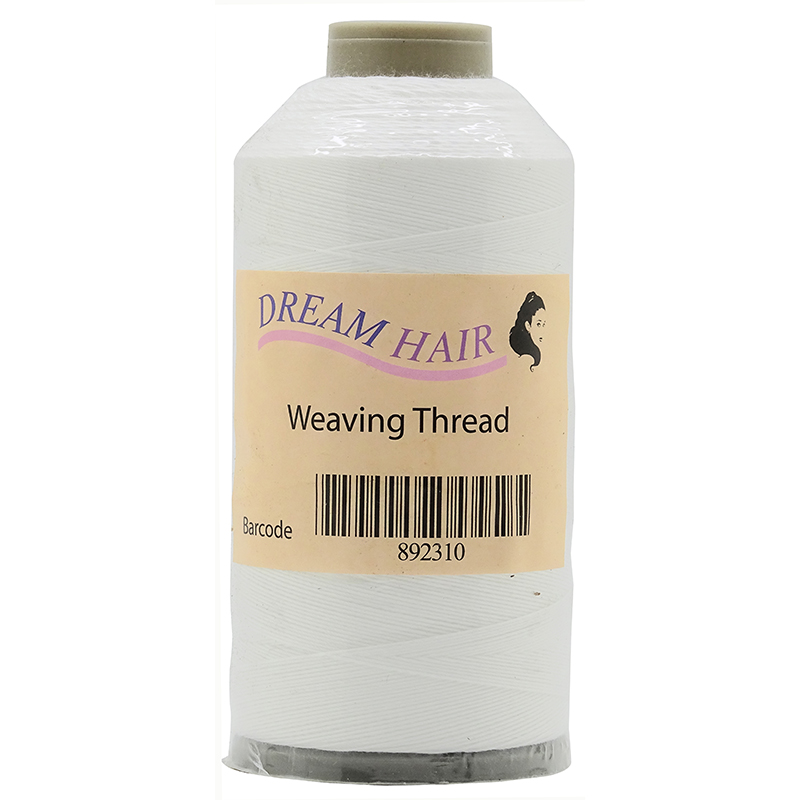 Dream Hair Weaving Thread, 12.5cm, Non Elastic, White