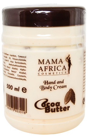 Mama Africa Cocoa Butter Hand and Body Cream 500ml