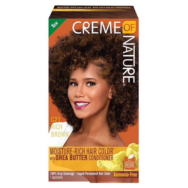 Creme Of Nature Moisture  Hair Color Rich Brown
