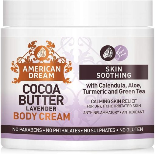 American Dream Cocoa Butter Lavender Creme Jar16oz