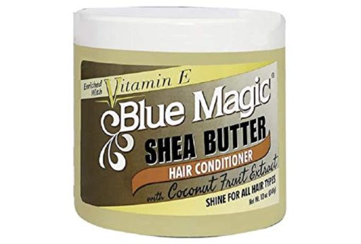 Blue Magic shea butter hair cond. with coconut 12oz