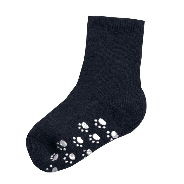 Wool sock w.anti-slip