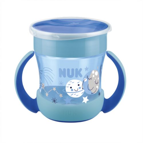 NUK, Evolution Mini Magic Cup, Glow In The Dark - Blue