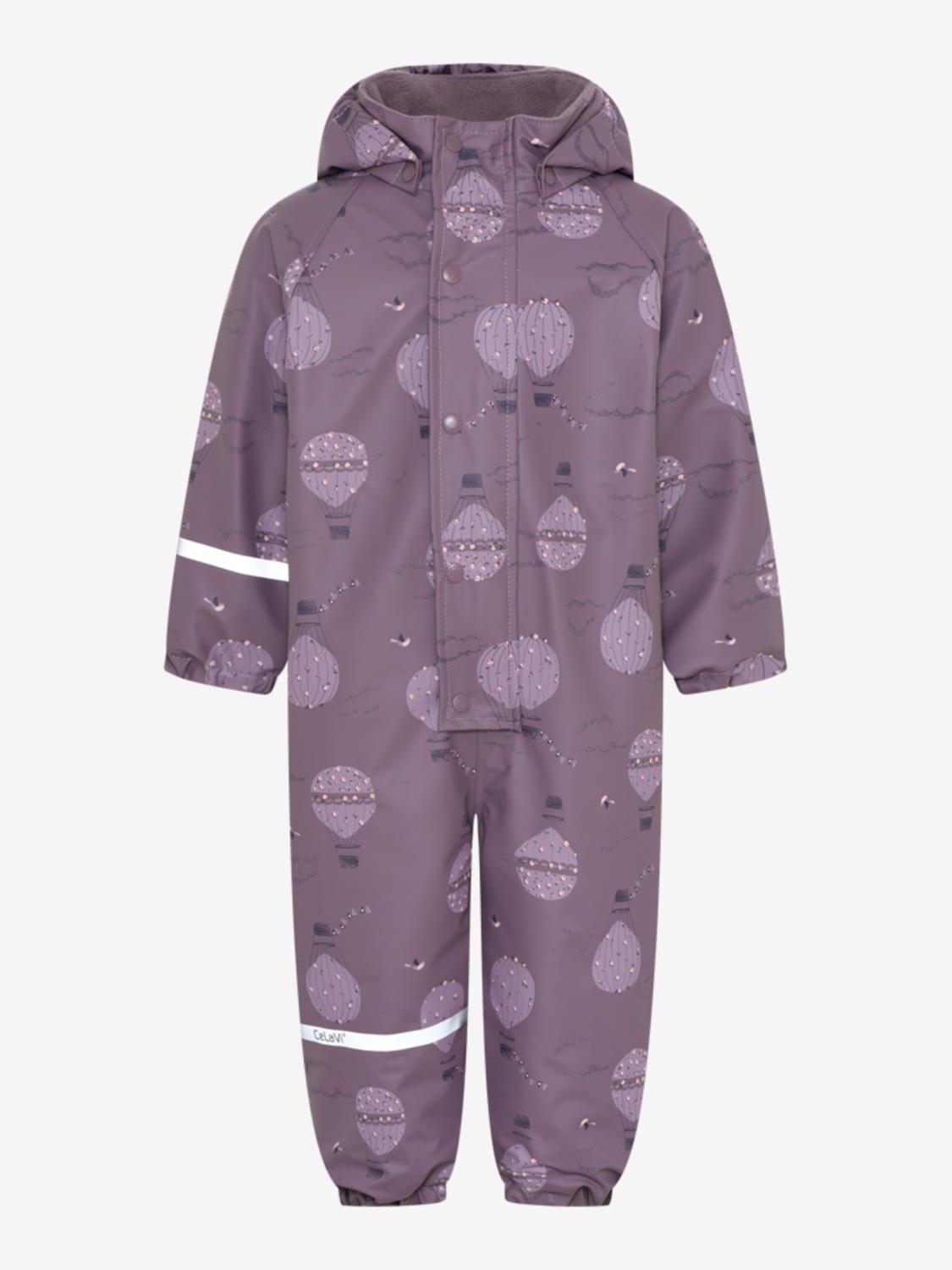 CeLaVi - Rainwear Suit -AOP, W.Fleece
