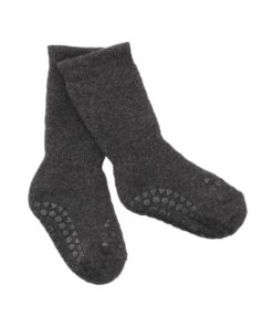 GoBabyGo Non-slip Socks Dark Grey Melange