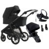 Emmaljunga NXT Black 310 Ecco, ERGO inkl. Bilstol & Adapter