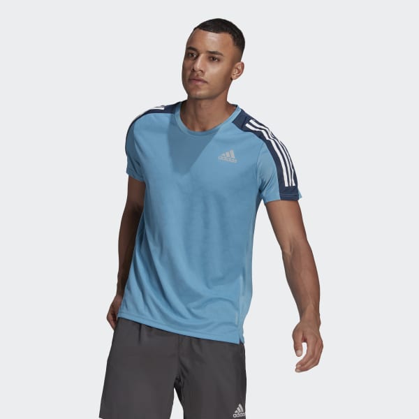 Own The Run 3-Stripes Running Tee