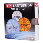 Latitude 64  Retro Burst Advanced Disc Golf Starter Set