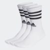 Adidas  3-stripes cushioned crew sokker, 3 par
