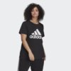 Adidas  Essentials logo tee (plus size)
