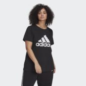 Adidas  Essentials logo tee (plus size)